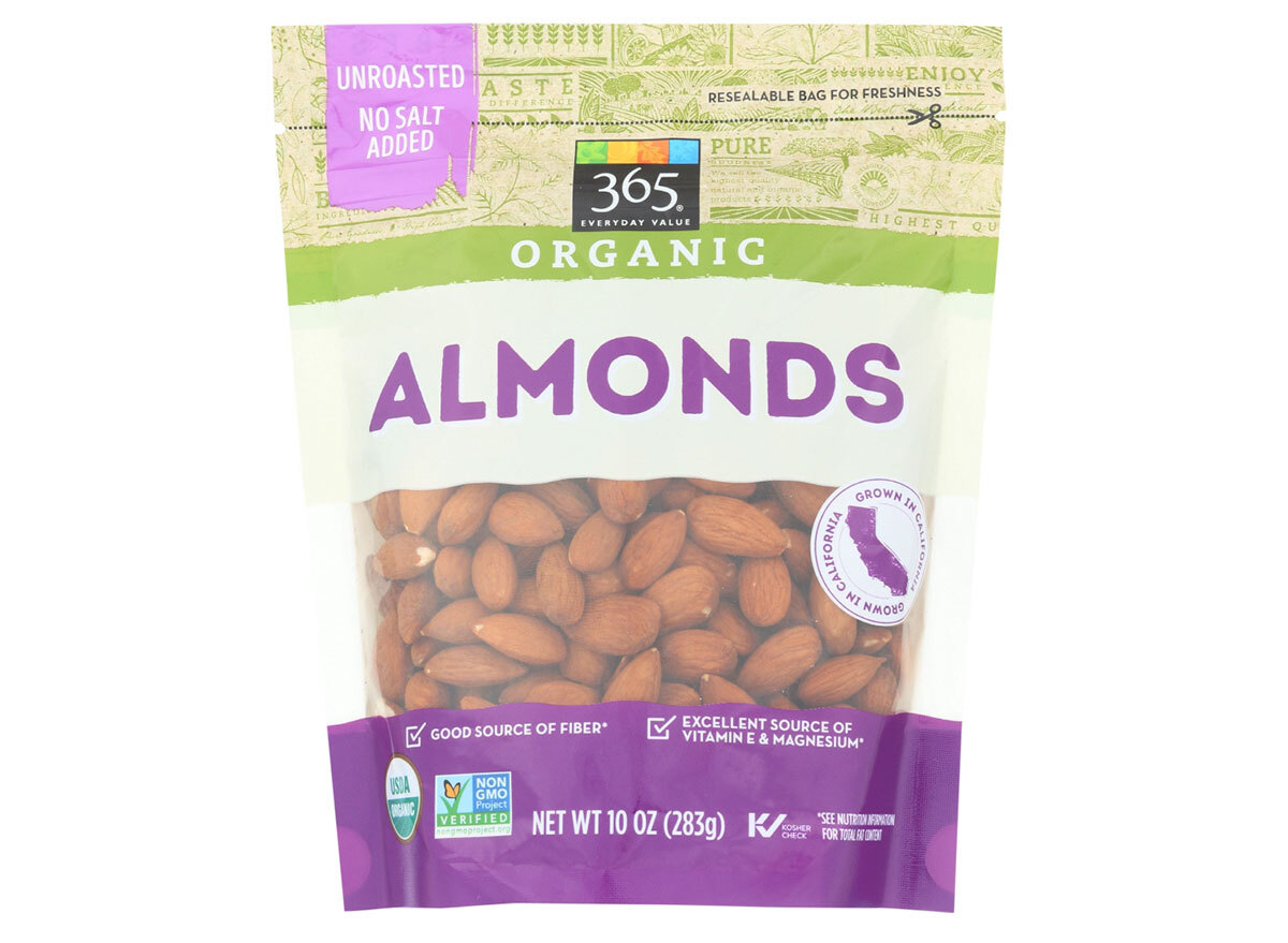 whole foods organic raw almonds