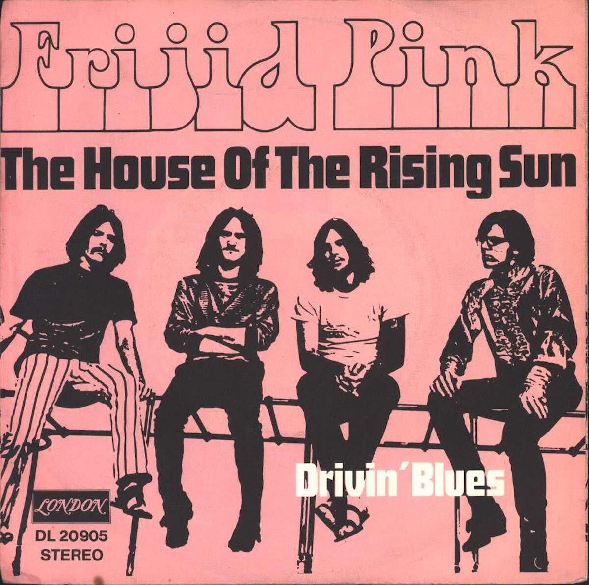 album cover for frijid pink's 