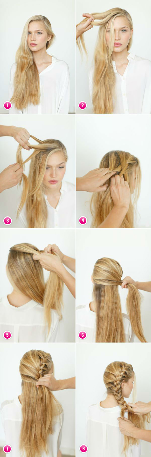 Creative hairstyles for long hair