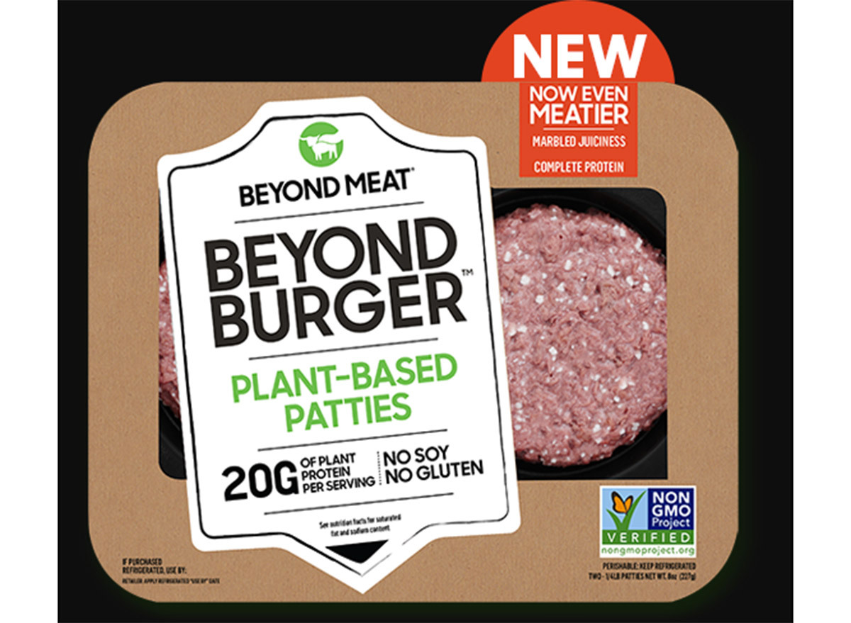 beyond meat beyond burger patties in packaging