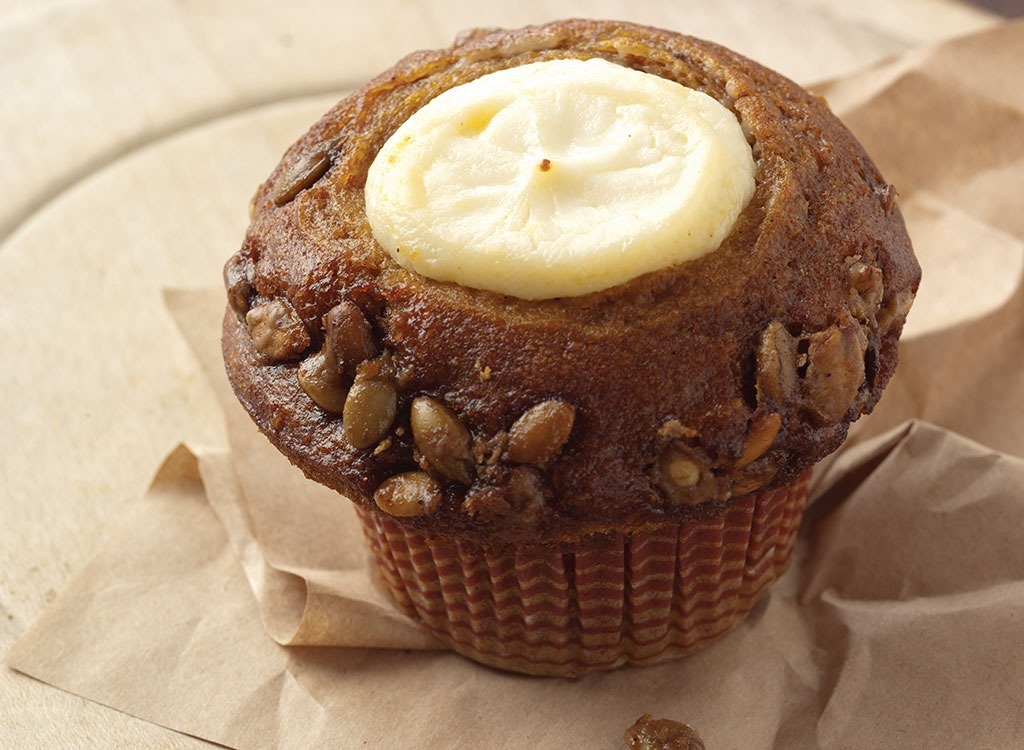 starbucks fall pumpkin muffin