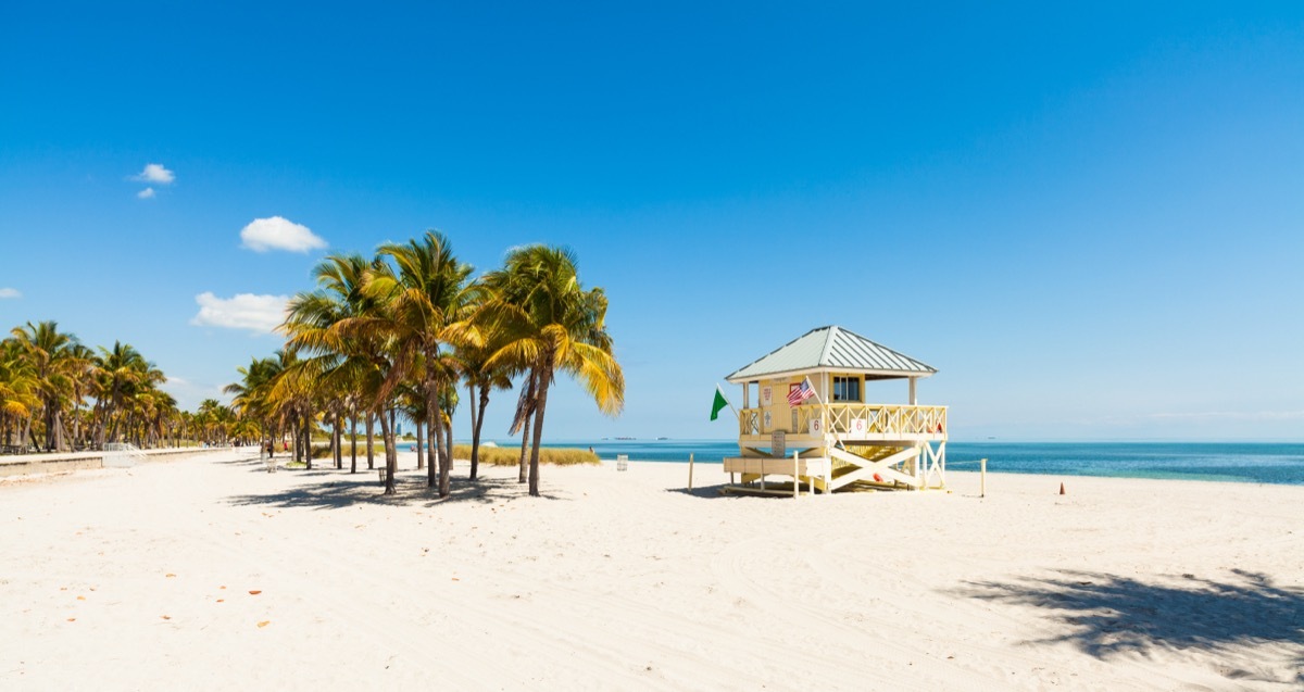 crandon park beach in key biscayne 